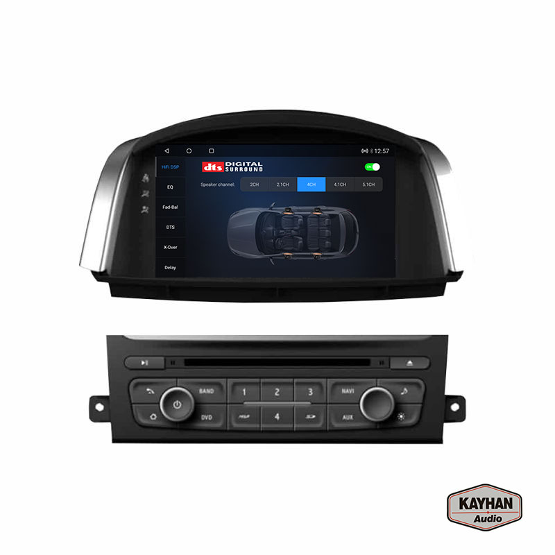 Car Stereo with SatNav for RENAULT Koleos 2009 – 2016 | Version 6