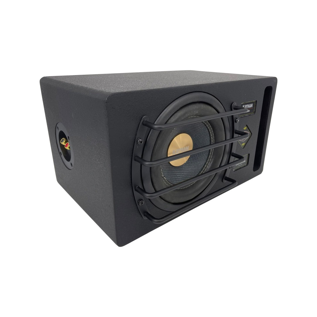 8″ Inch Subwoofer Box Piano Finish With Metal Bar Protection (subwoofer ...