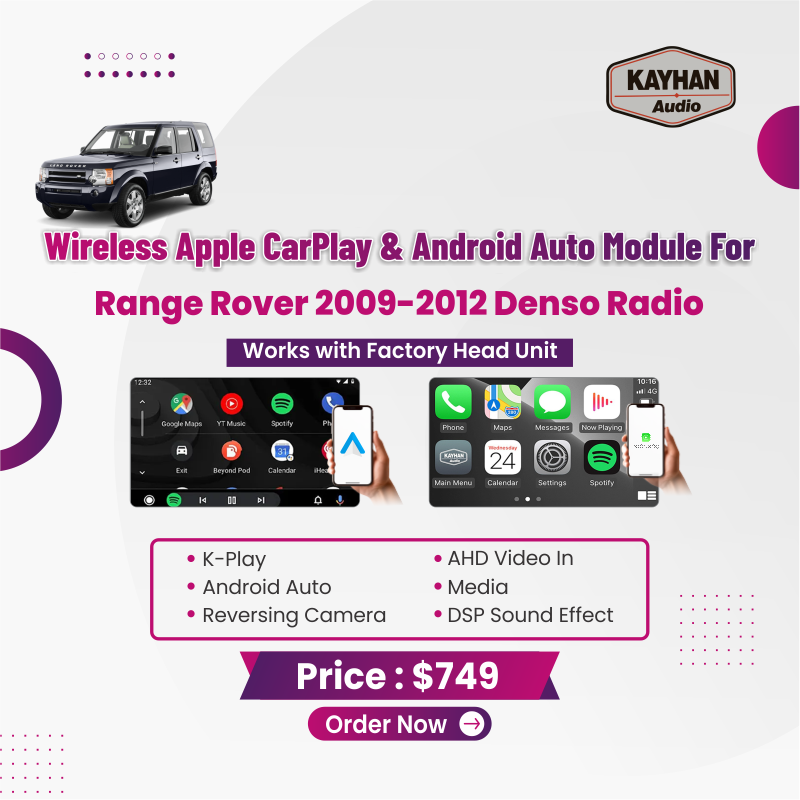 Land Rover Denso Unit Wireless Apple CarPlay & Android Auto Module For Range Rover | Denso ...