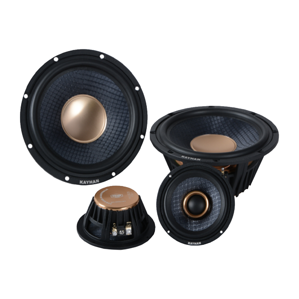 6.5-Inch 3-Way Component Car Speaker Set